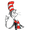 The Cat in the Hat logo.