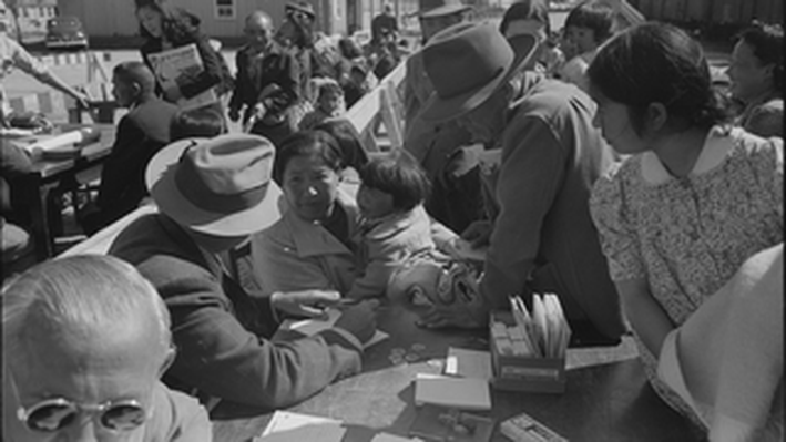 Library Of Congress Media Gallery Japanese American Internment During World War Ii Social 4600