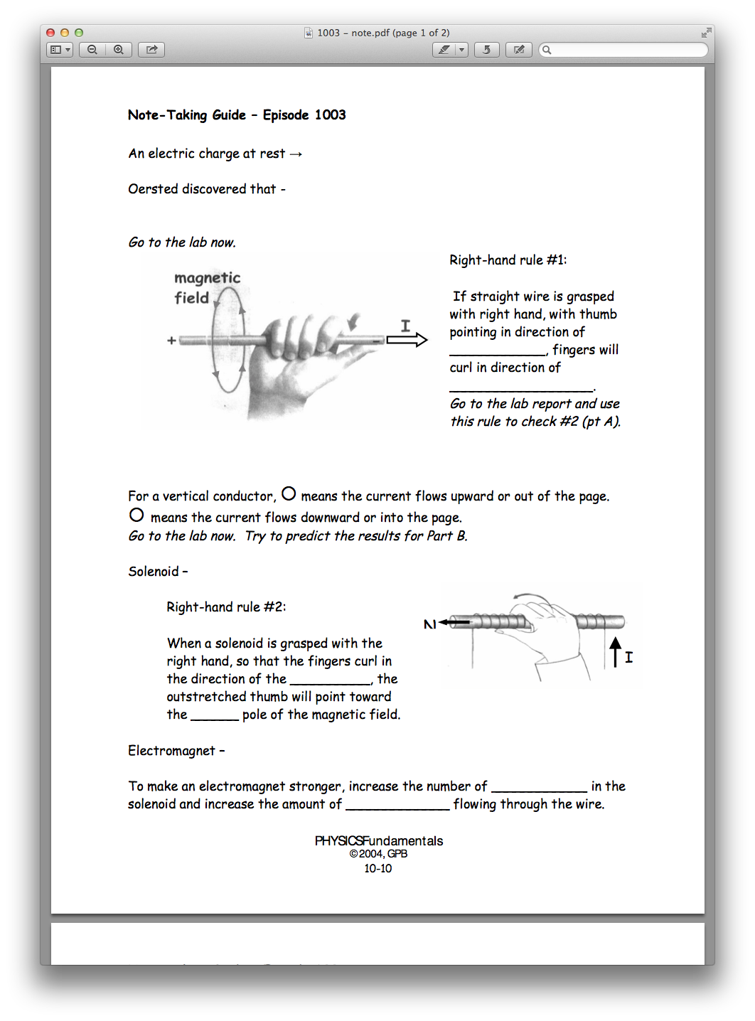 Classnotes Class 10 Science Chapter Electricity Notes Pdf