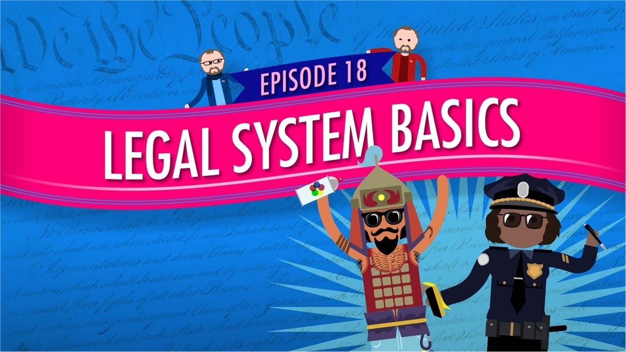 Legal System Basics Crash Course Government and Politics PBS