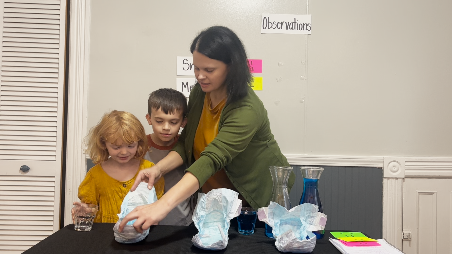 Experiment with Baby Diapers Let's Learn PBS LearningMedia