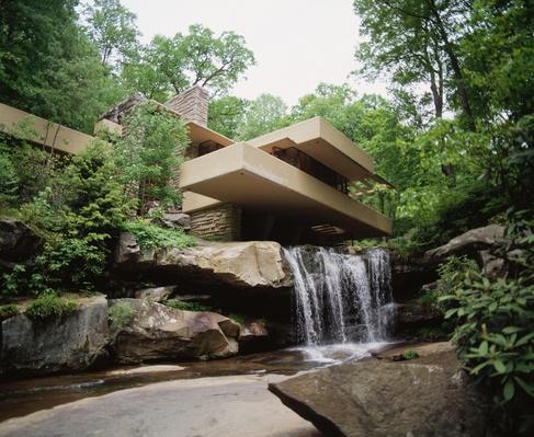 Famous American Architecture fallingwater house (kaufmann house) | famous american architecture Famous American Architecture fallingwater house (kaufmann house) | famous american architecture