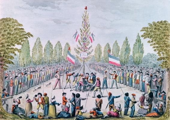 The Plantation of a Liberty Tree during the Revolution, c.1792 | Social