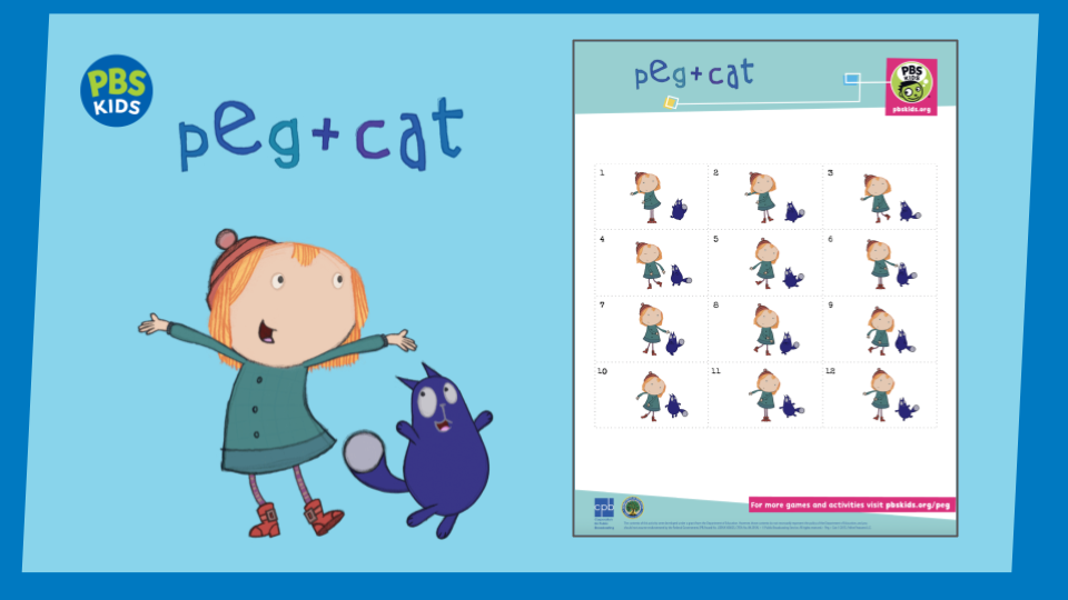 The Peg + Cat Big Jig Flipbook, Kids Coloring…