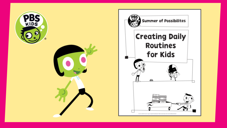 Creating Routines Packet: Grades 1 and 2 | PBS KIDS | PBS LearningMedia