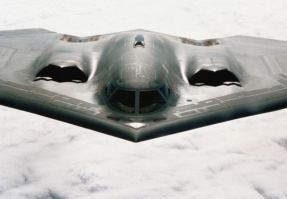 Northrop B-2 Spirit bomber plane in flight | The Evolution of Military ...