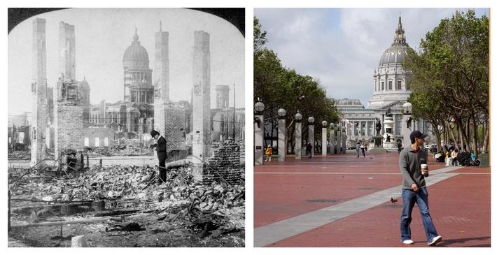 The 1906 San Francisco Earthquake: Then And Now | Natural Disasters ...