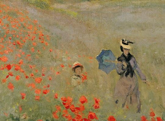 Wild Poppies, near Argenteuil by Monet, Claude (1840-1926) | The Arts ...