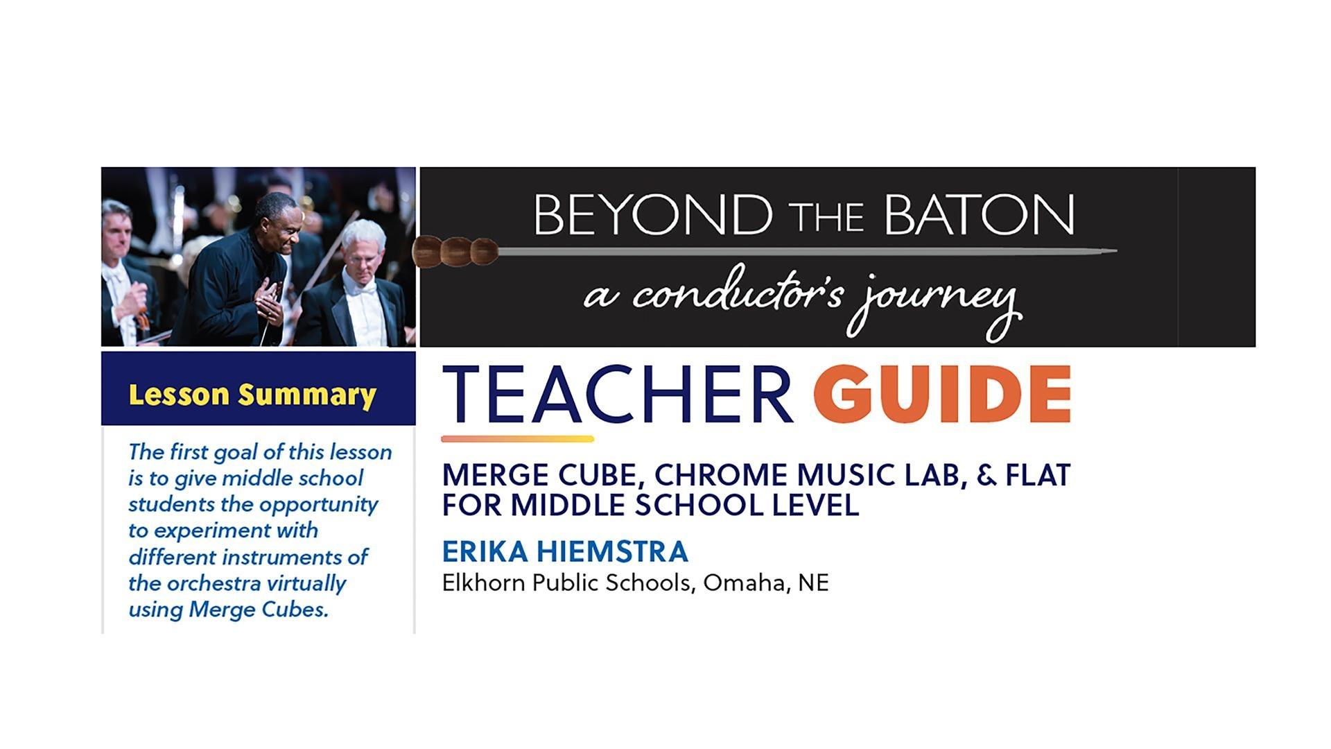 Lesson Plans for Middle School | Beyond the Baton | Grades 6-8, 13+ The ...