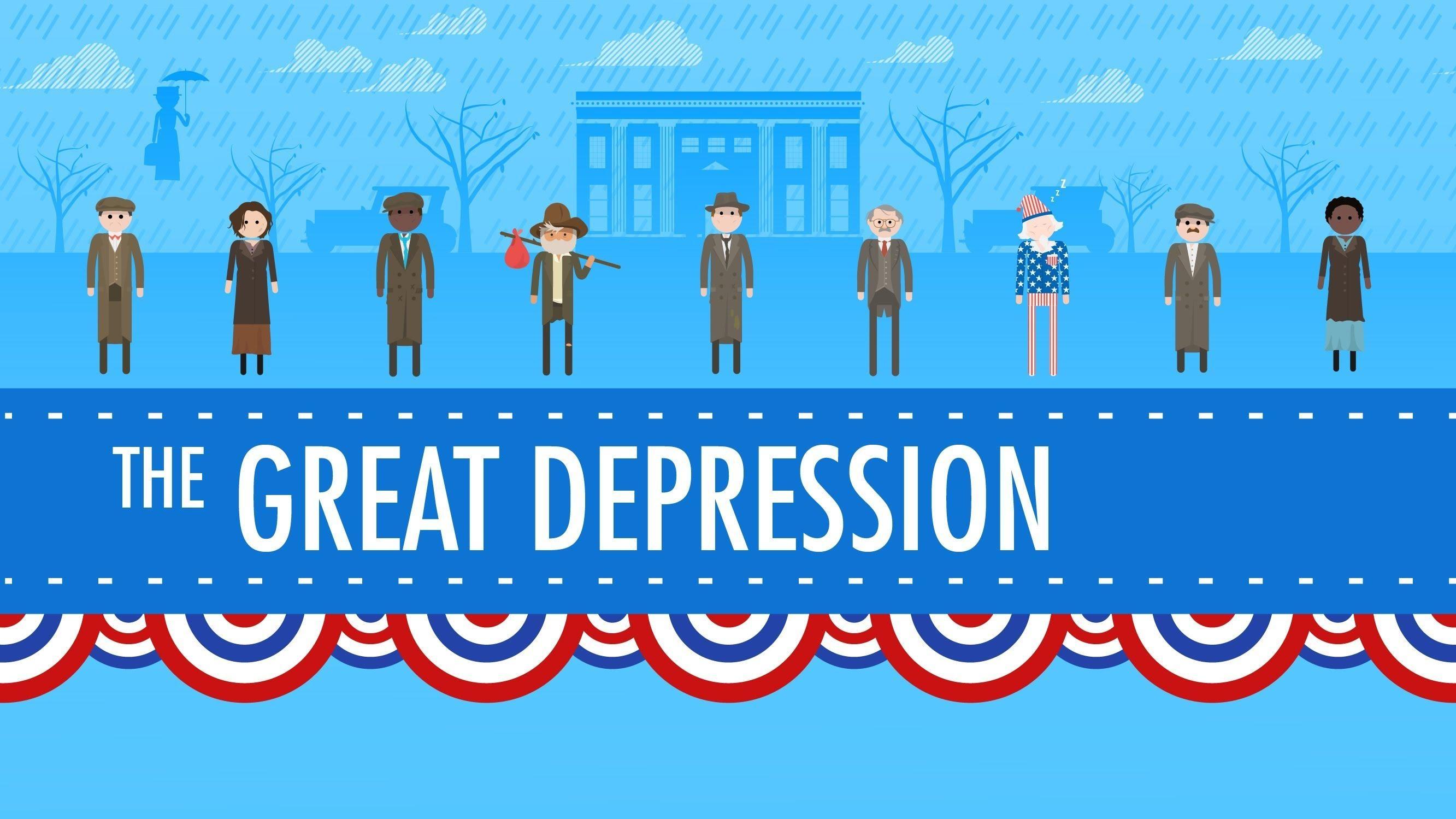 The great depression crash course us history #33