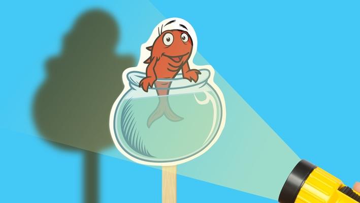 Stick Puppet Shadow Play: Activity | The Cat in the Hat Knows a Lot