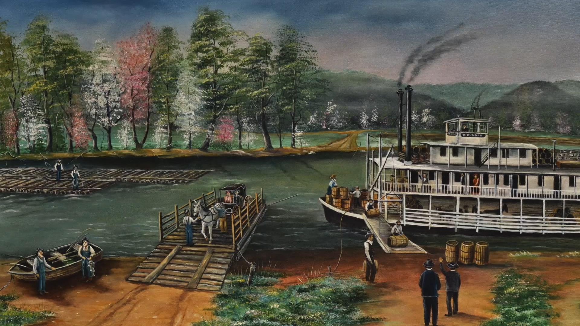 Creelsboro Landing 1890 Interactive Image Kentucky Studies Pbs