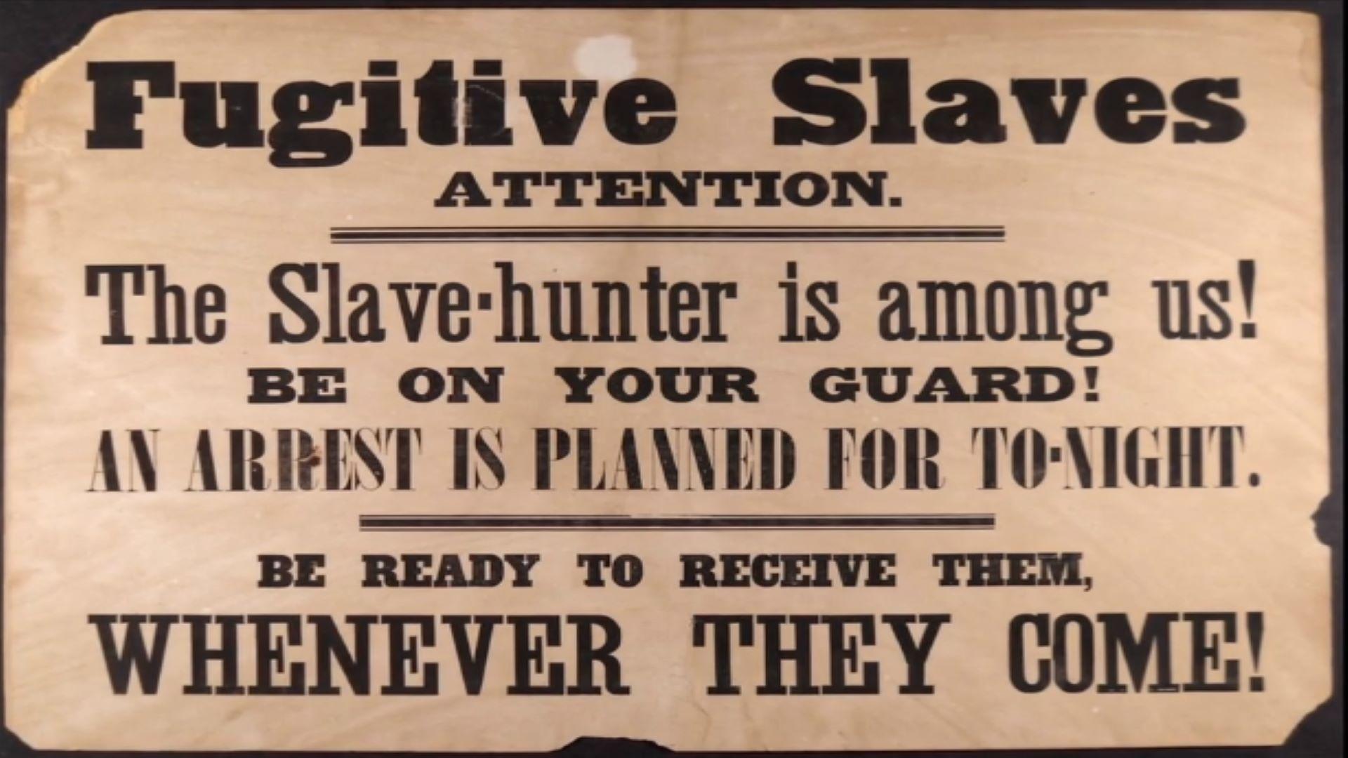 The Fugitive Slave Law Of 1850 Becoming Frederick Douglass PBS 