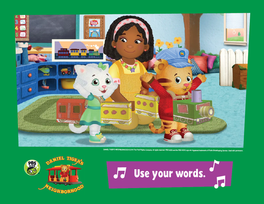 Use Your Words | Daniel Tiger: Life's Little Lessons | Preschool ...