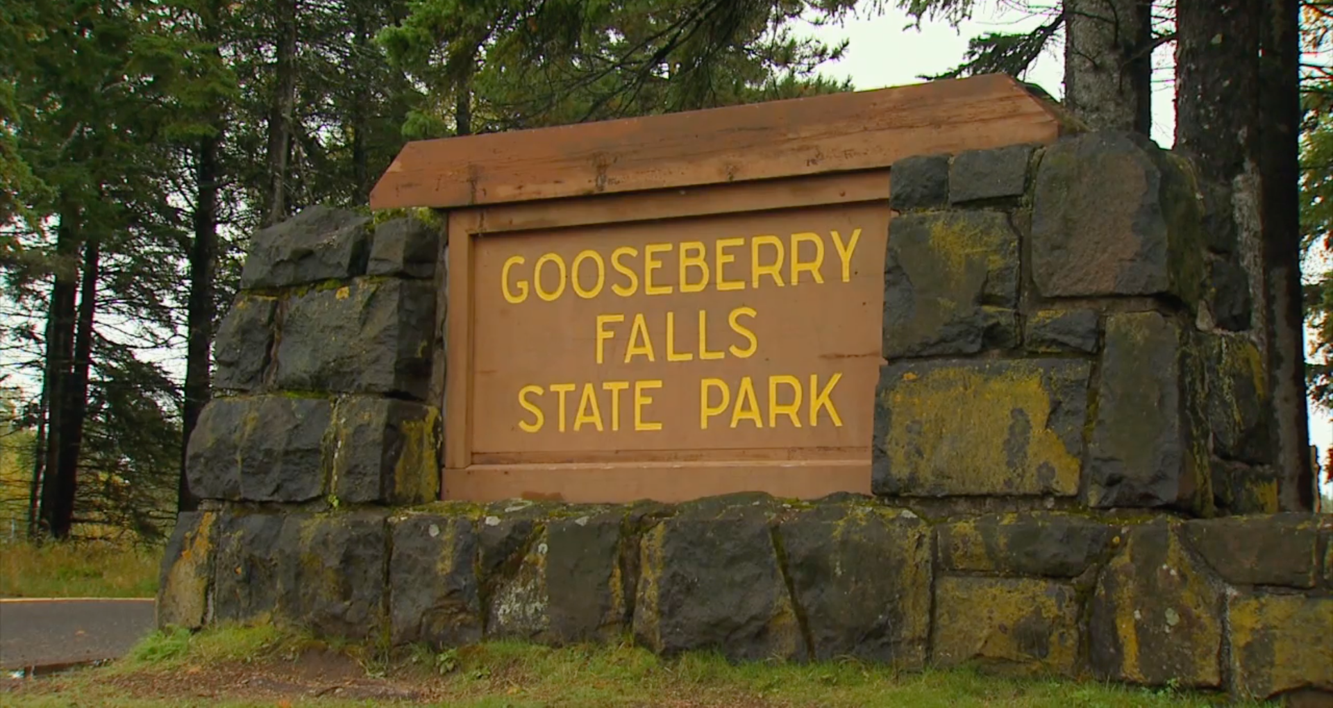 Gooseberry falls park state minnesota north shore