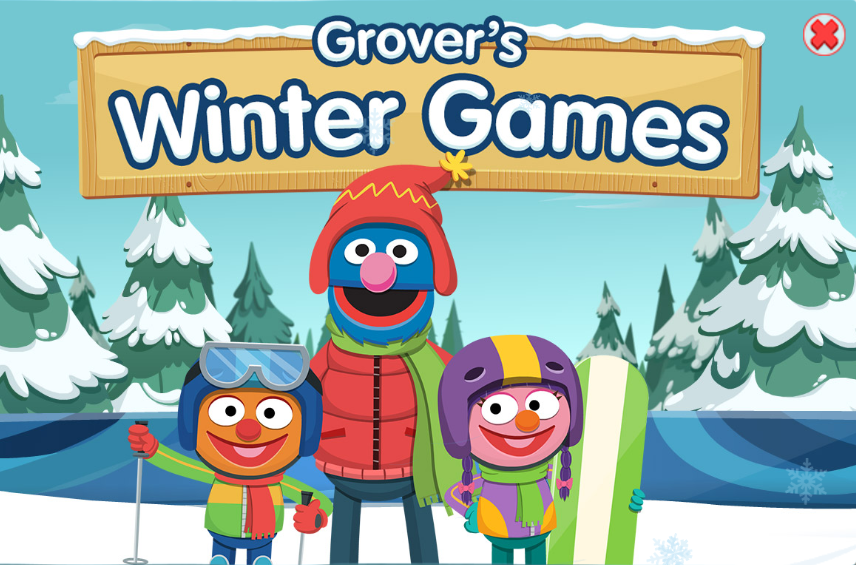 Grover's Winter Games | Sesame Street | PBS LearningMedia