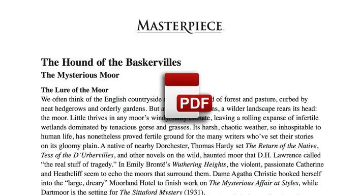 Hound of the baskervilles essay
