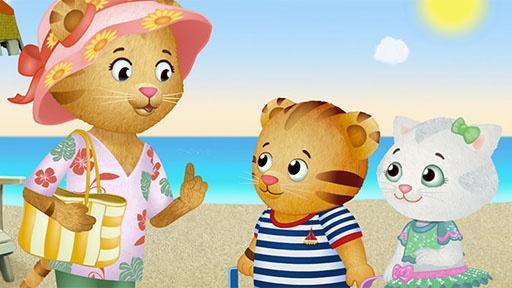 Playing on Jungle Beach | Daniel Tiger's Neighborhood | PBS LearningMedia