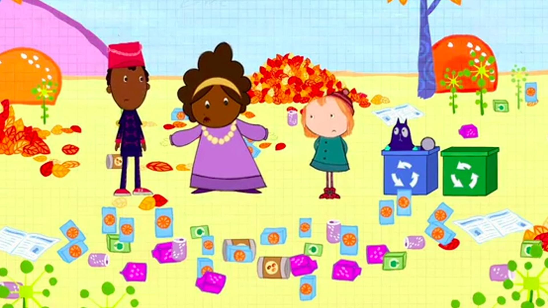 Sort the Recycling | Peg + Cat | PBS LearningMedia