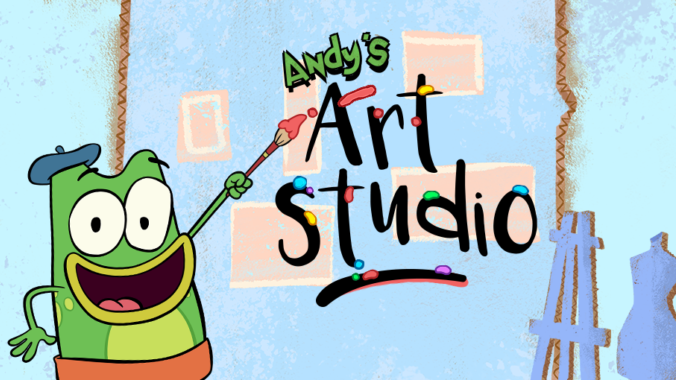 Andy's Art Studio | Let's Go Luna! | Grades K-2 Preschool Teaching and ...