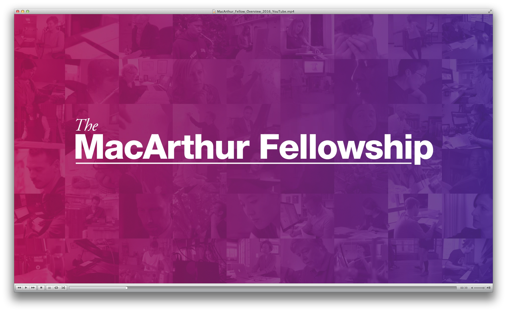 Overview MacArthur Fellows Program PBS LearningMedia