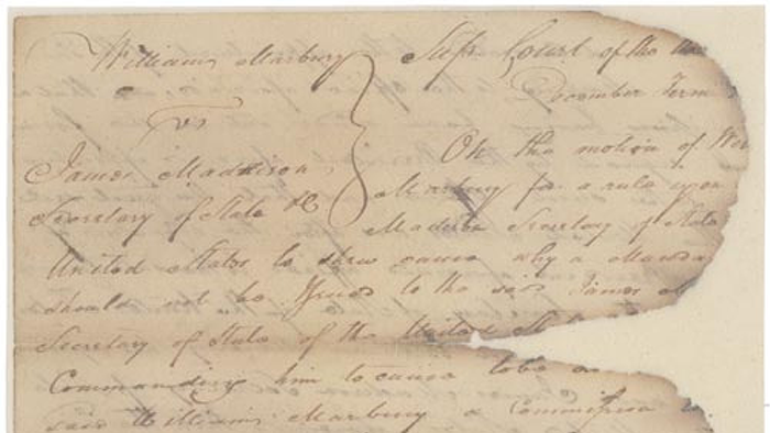 what was the marbury v madison