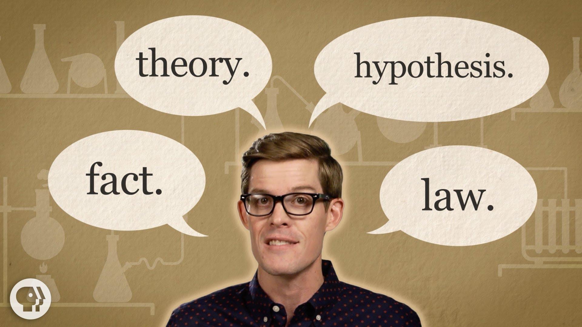 Theory Vs Hypothesis Vs Law It s Okay To Be Smart PBS LearningMedia