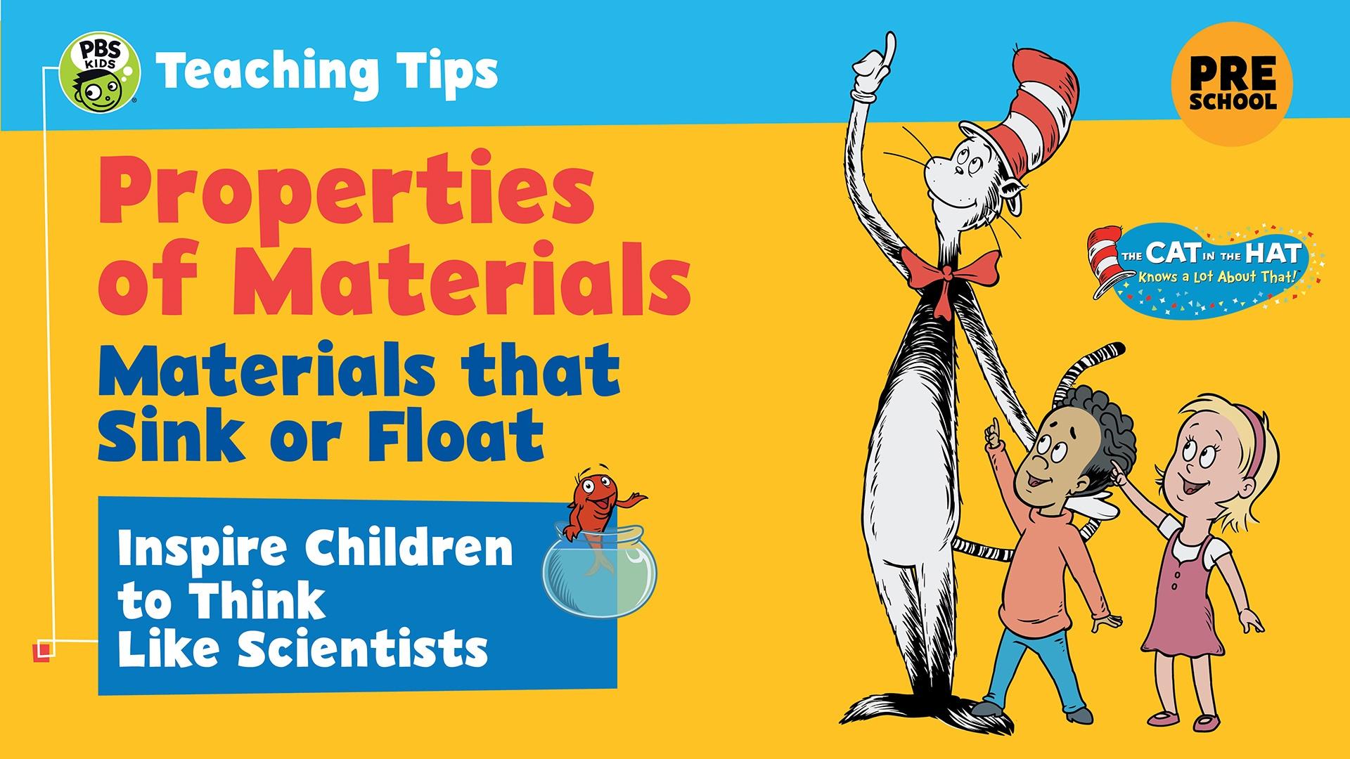 Properties Of Materials Teaching Tips Pbs Learningmedia