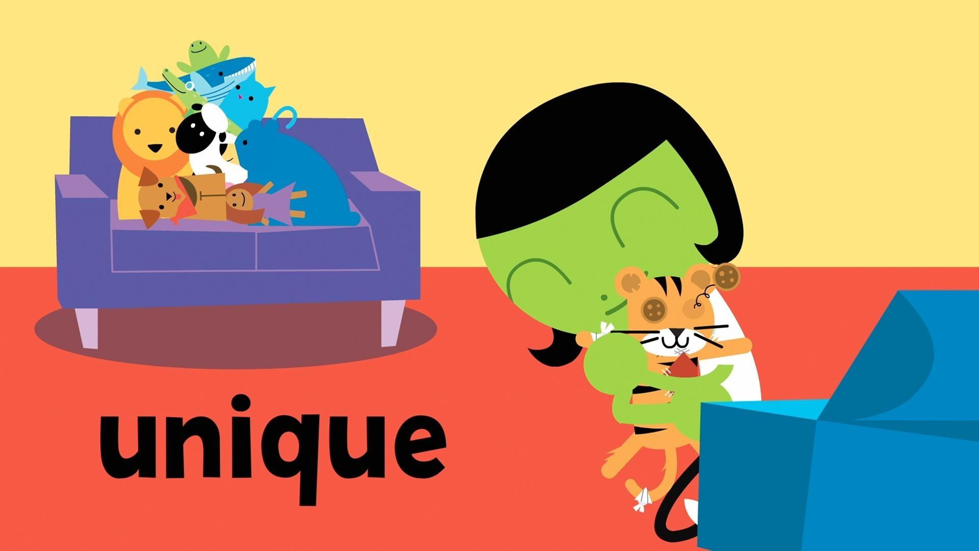 Word Of The Week: Unique | Dot's Spot | PBS LearningMedia