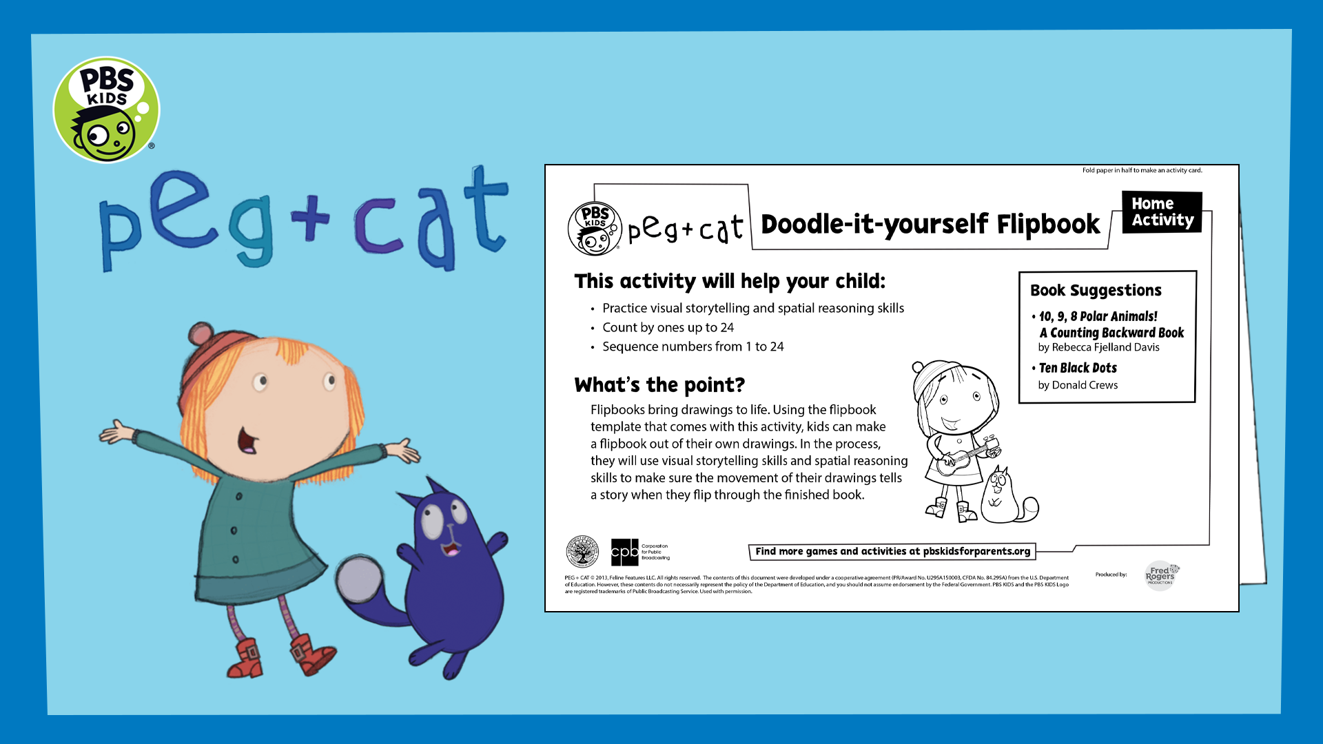 The Peg + Cat Big Jig Flipbook, Kids Coloring…