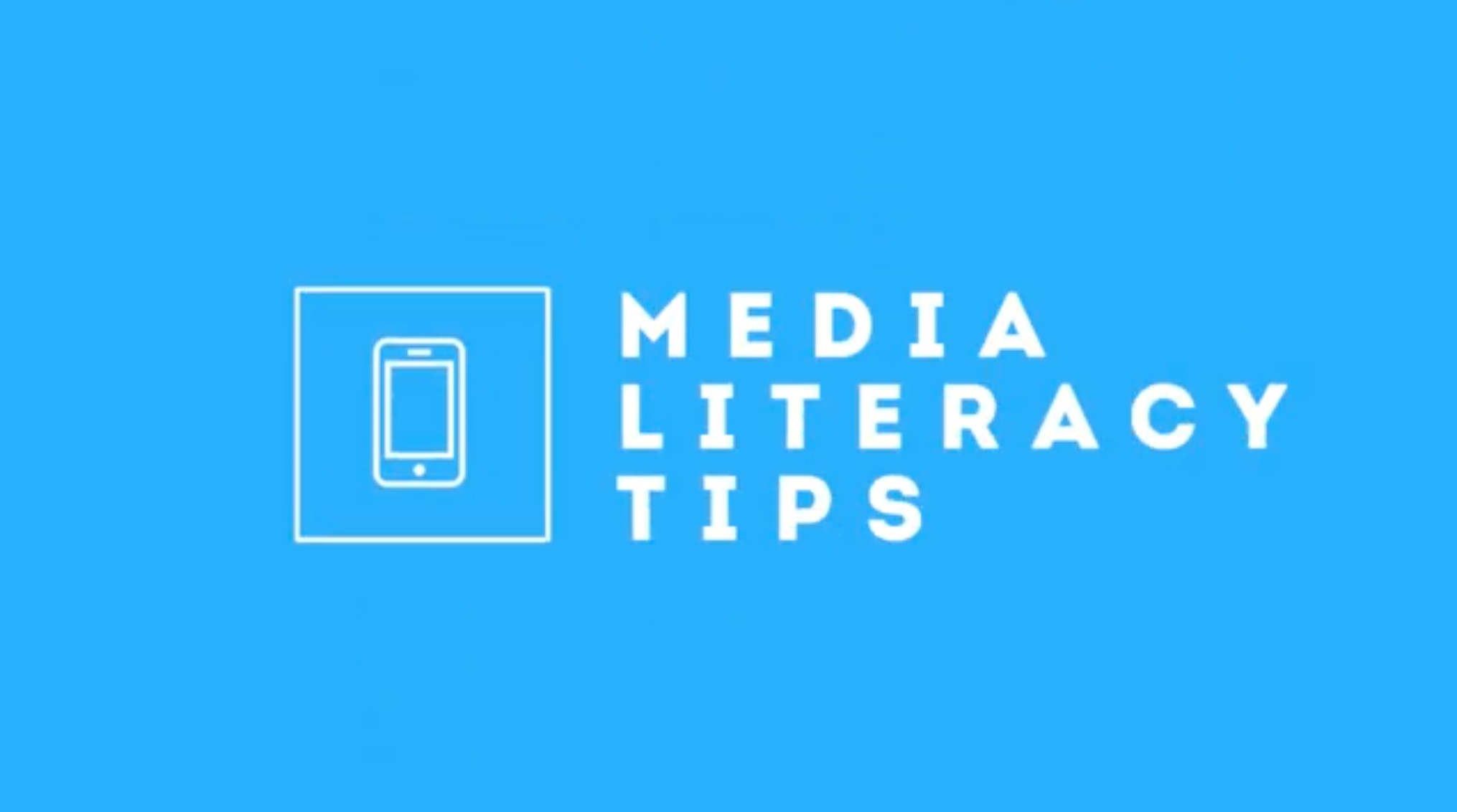 Media Literacy Tips | SRL Video Tutorial Series | PBS LearningMedia