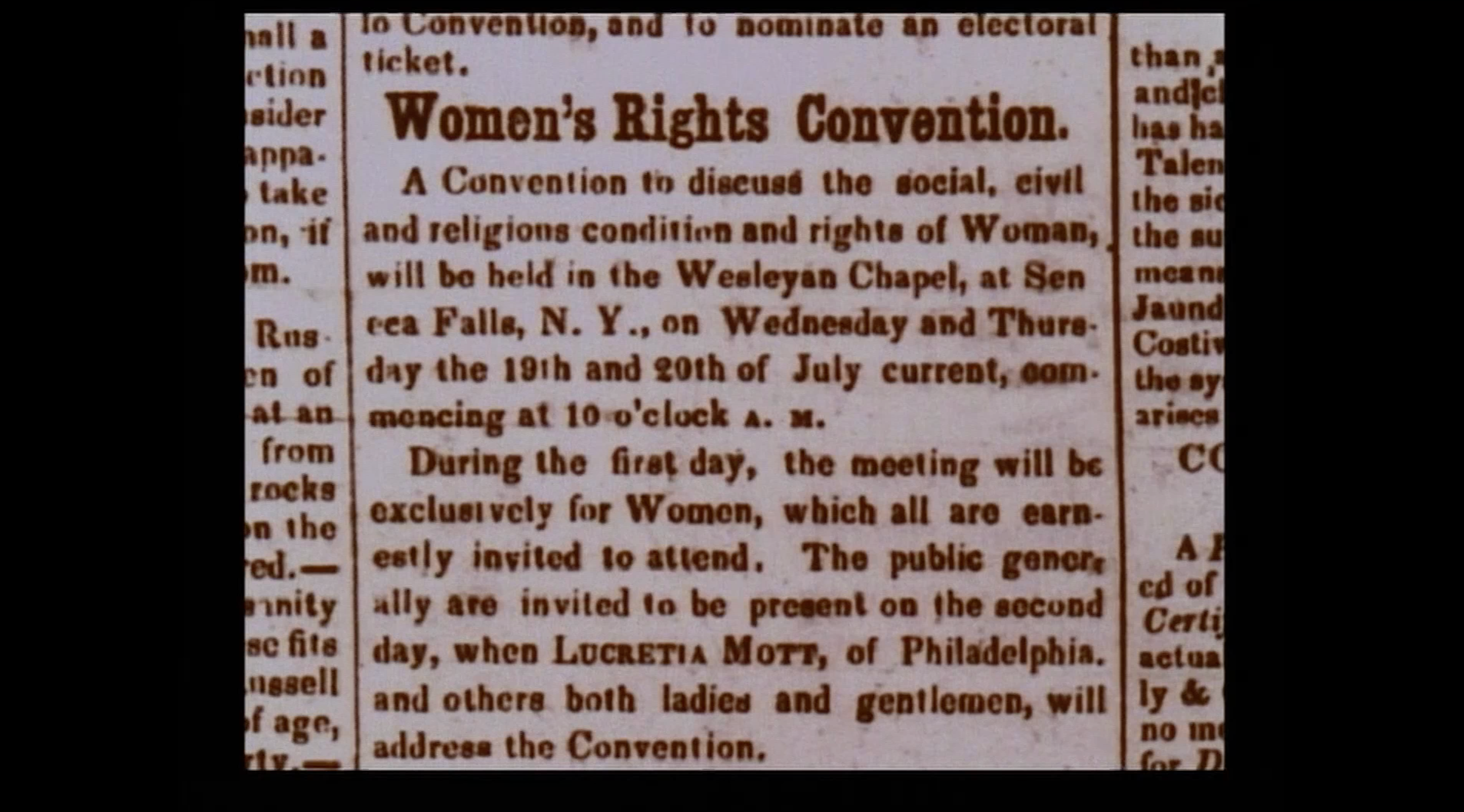 difference between declaration of independence and declaration of sentiments