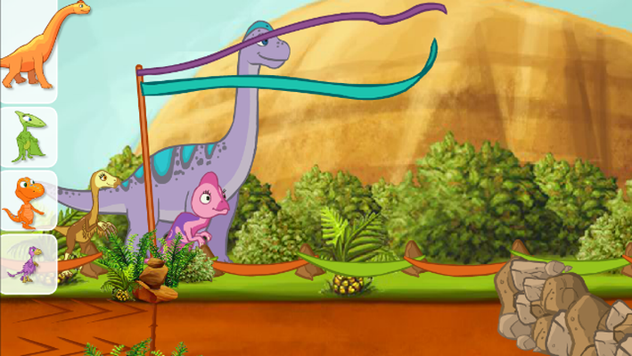 Roarin' Relay - Dinosaur Train | PBS KIDS Lab | Math | Interactive ...