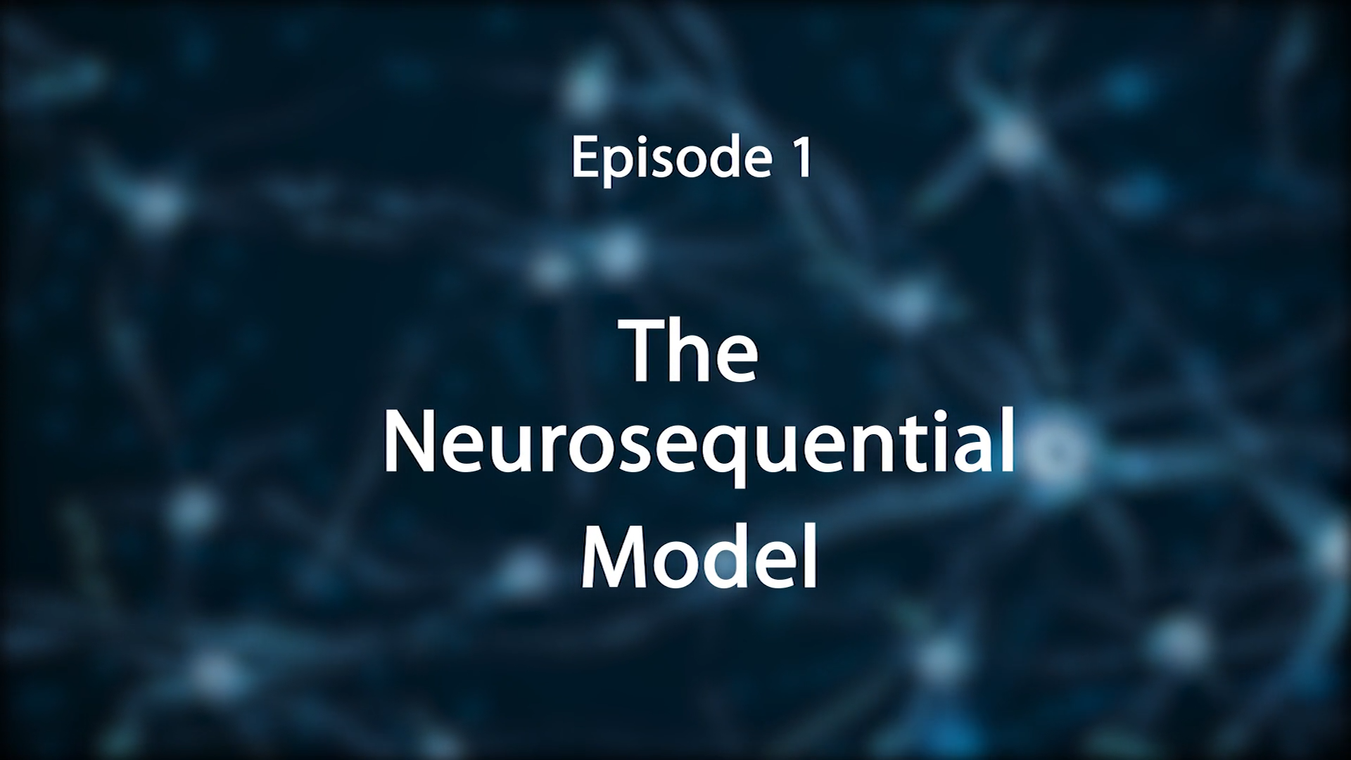 The Neurosequential Model | Stress, Trauma, and the Brain | PBS ...