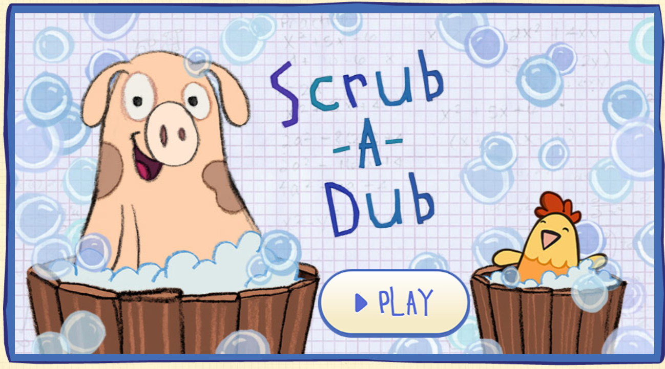 Scrub A Dub Digital Game Peg Cat Pbs Learningmedia