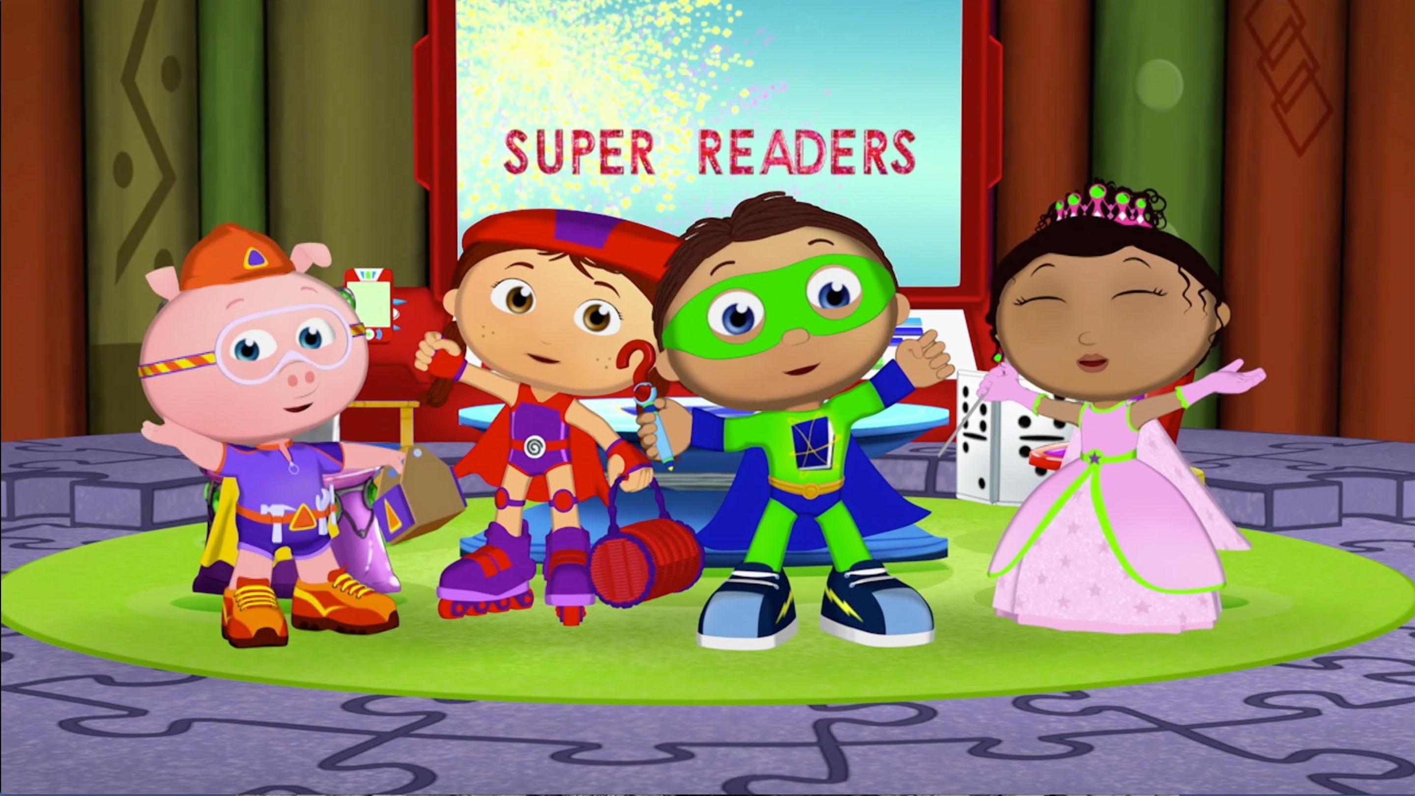 super why woofster coloring