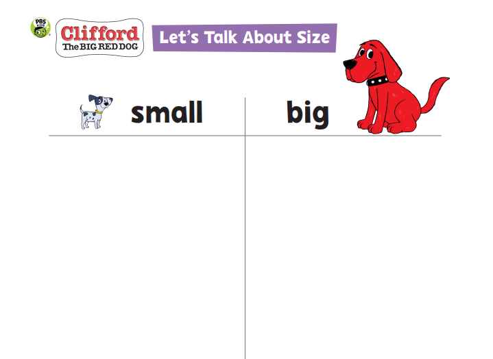 Printable Activities, Clifford the Big Red Dog