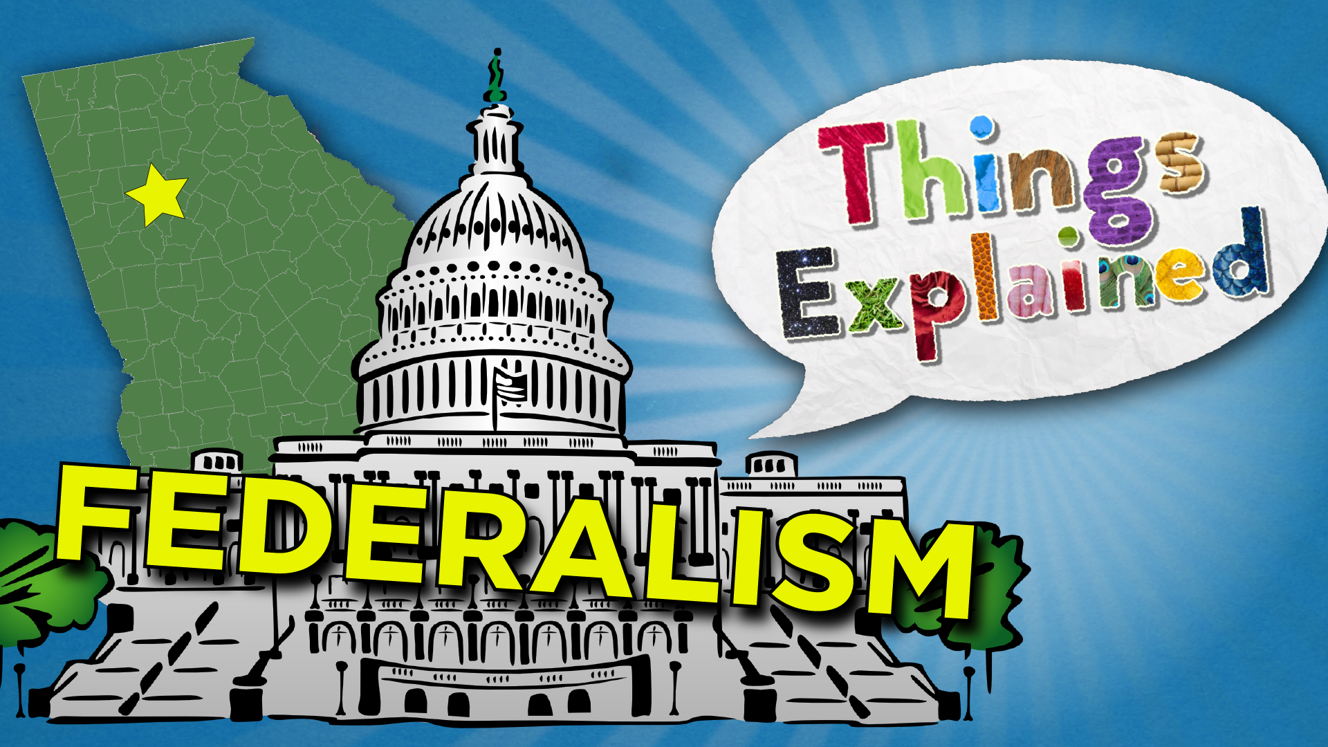 federalism cartoon for kids