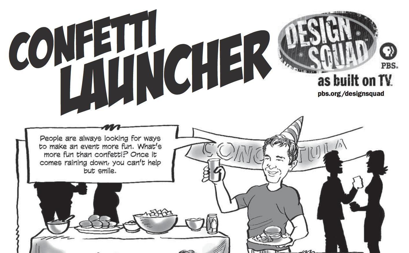 Confetti Launcher Challenge PBS LearningMedia