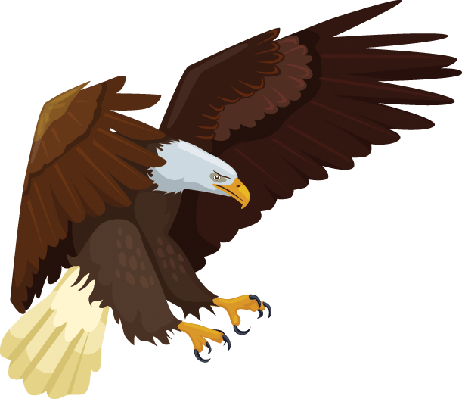 Eagle Mascot Fight Stance | Clipart | The Arts | Image | PBS LearningMedia