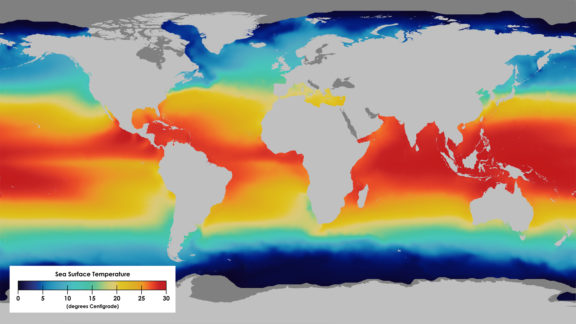 Sea Surface Temp Map Sea Surface Temperature, Salinity, And Density | Pbs Learningmedia