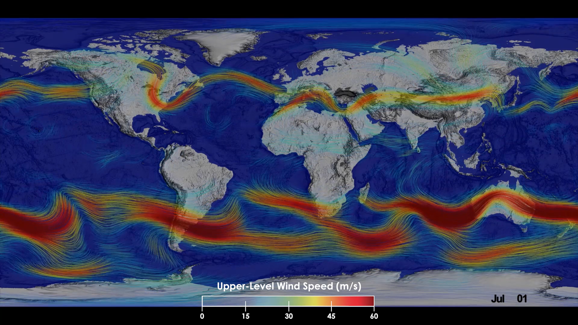 westerlies on world map