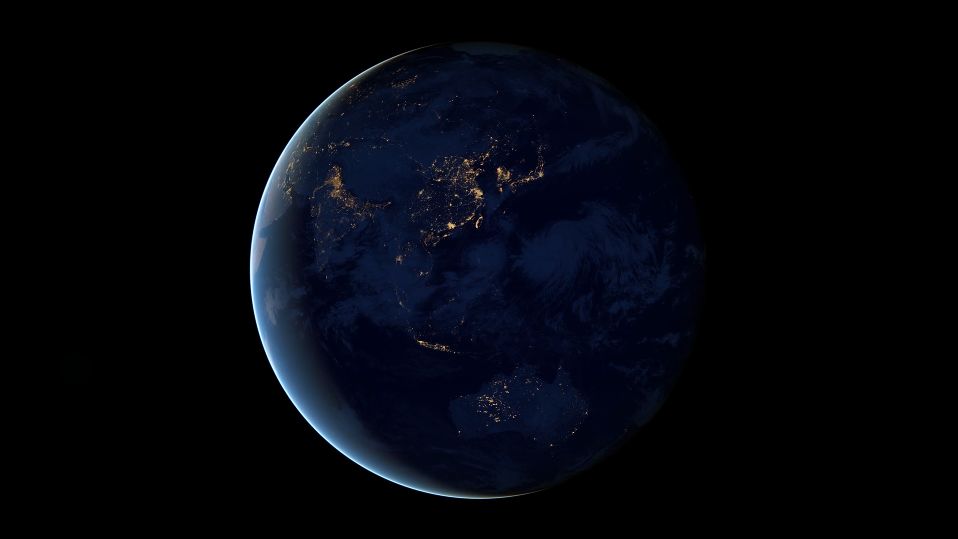 Earth's Day and Night from Space