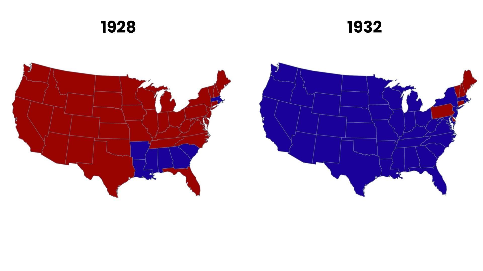 new deal era what caused the realignment during this time period