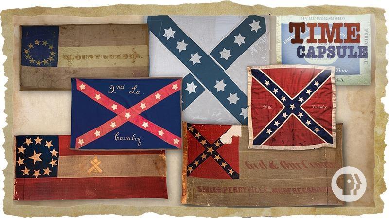 american civil war flags confederate