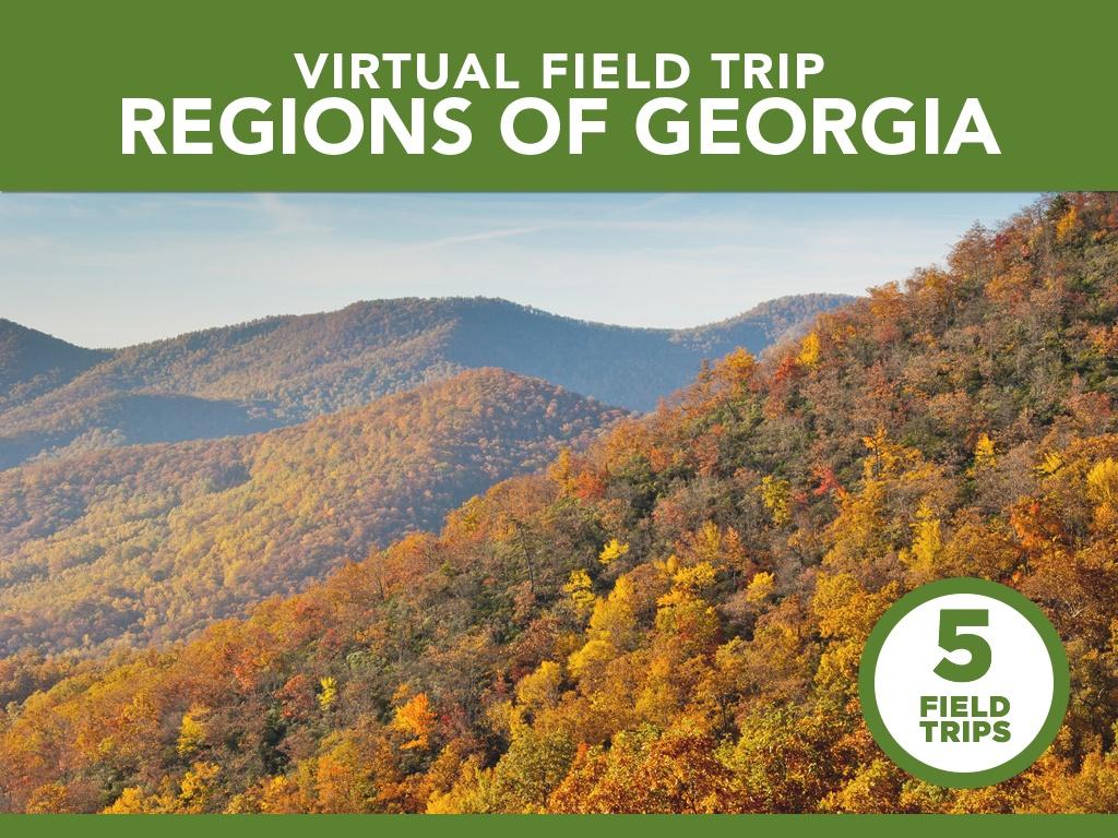 Regions of Virtual Field Trip PBS LearningMedia