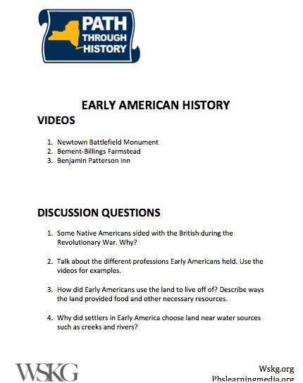 american history discussion questions