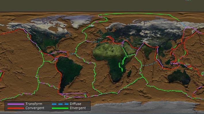 Tectonic Plates And Plate Boundaries Pbs Learningmedia - 