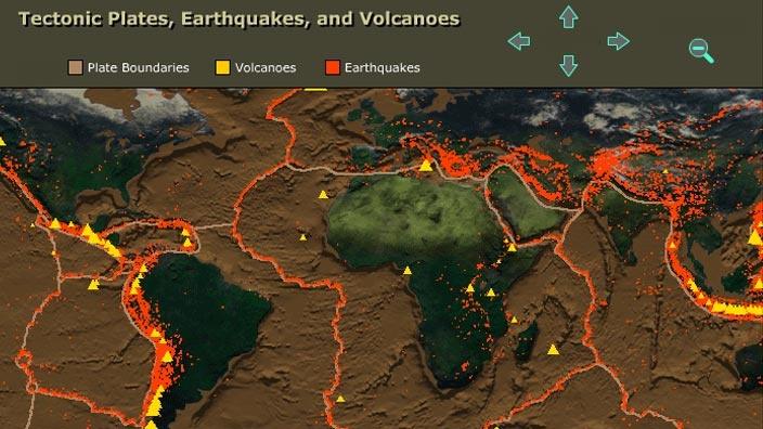 Tectonic Plates, Earthquakes, and Volcanoes | PBS LearningMedia