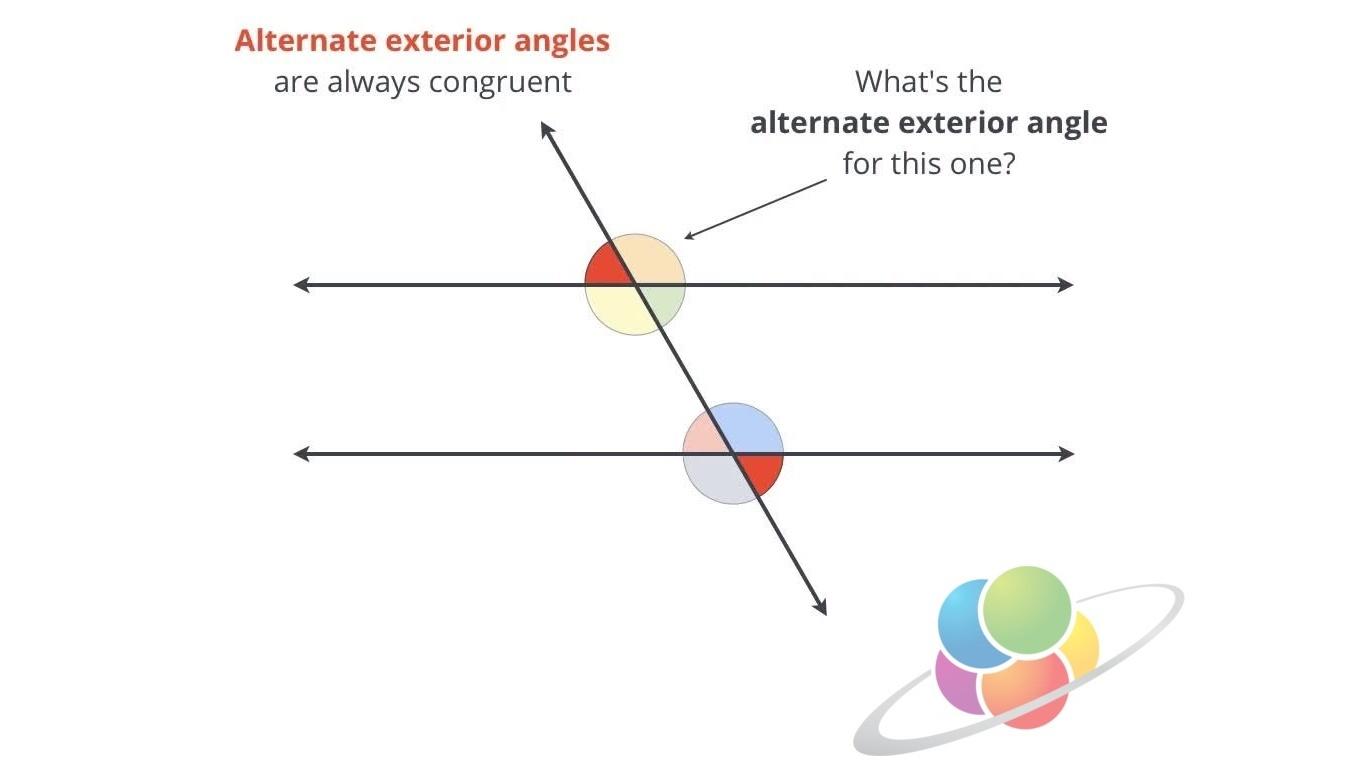 Alternate Exterior Angles School Yourself Geometry Pbs